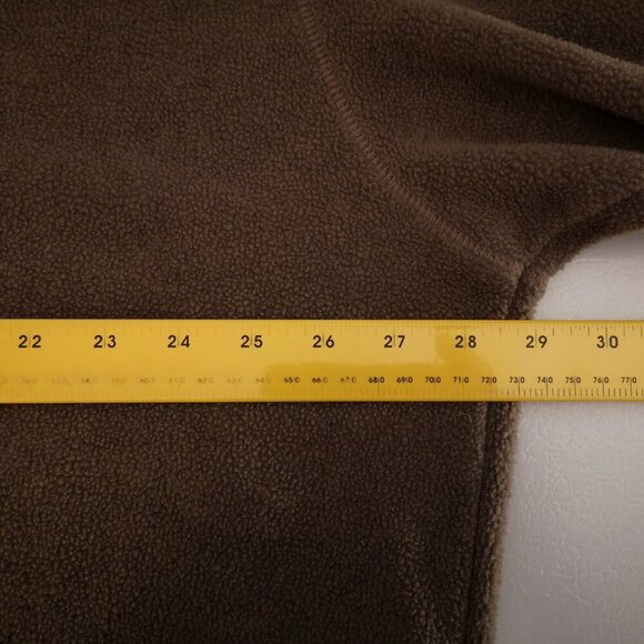 J. Crew Men's Size XL Brown Fleece Straight Fit Pullover - Picture 6 of 8